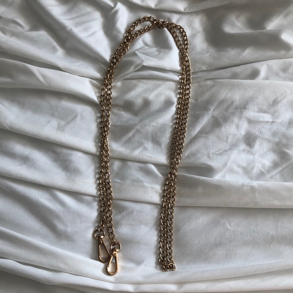 56” gold chain